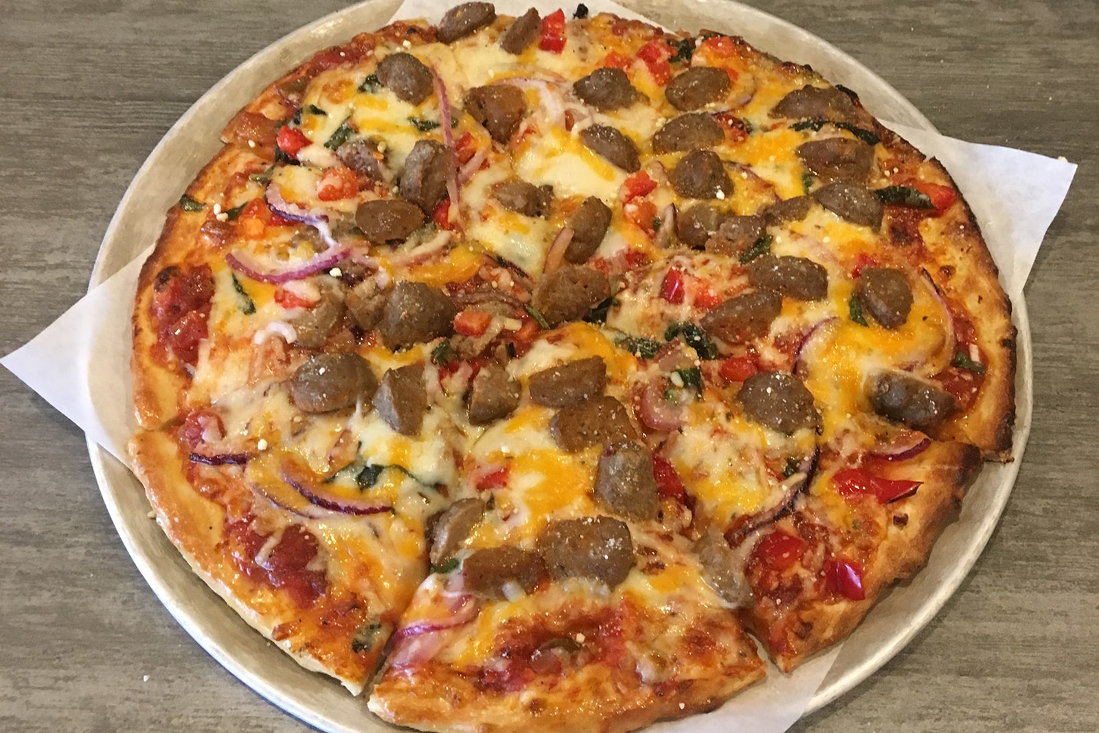 The Spicy Meatball - REBEL PIZZA